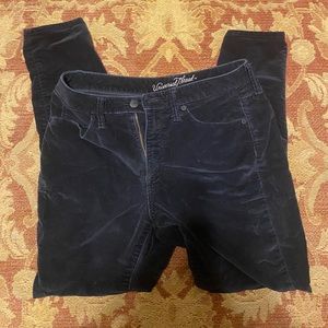 TARGET BRAND BLACK VELVET PANTS